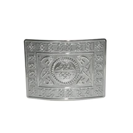 Highland Serpent Buckle - Chrome Plated