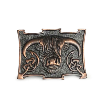 Pewter Highland COO Buckle - Chocolate Bronze