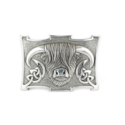 Pewter Highland COO Buckle - Bright