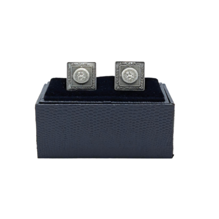 Prince Charlie Cufflinks - Antique Silver - Pairs - Supplied in a Box