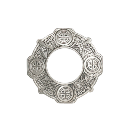 Classic Plaid Brooch - Matt